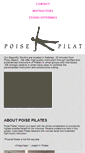Mobile Screenshot of kauaipoisepilates.com